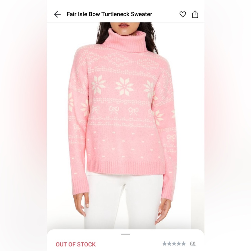 Forever 21 Winter sweater